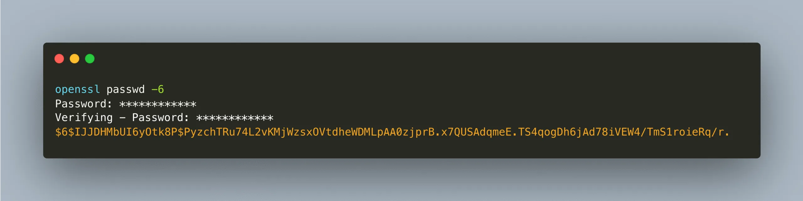 openssl Befehl